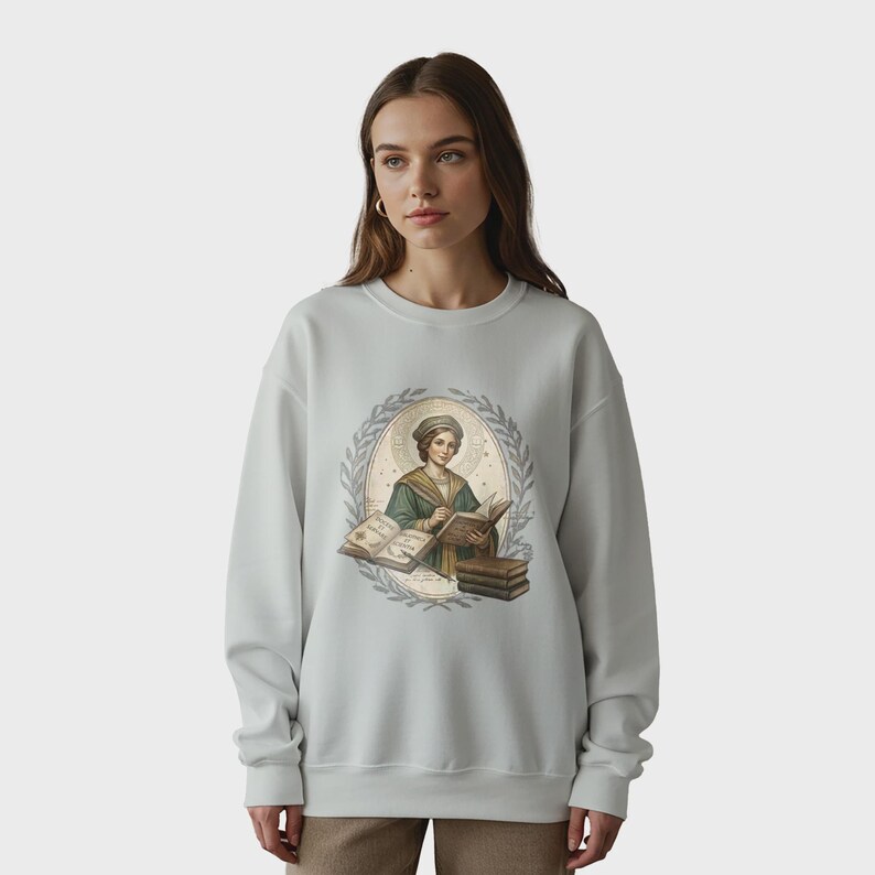 Classical Scholar T-Shirt: Knowledge is Power Book Lover Apparel image 2