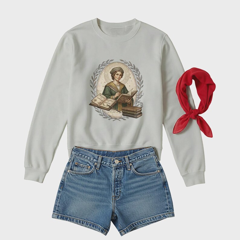 Classical Scholar T-Shirt: Knowledge is Power Book Lover Apparel image 7