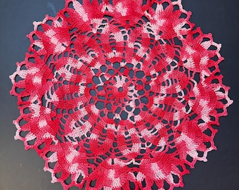 Tapete tejido a mano con degradado de color