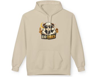 Sudadera con capucha "Eid Vibes" / Ilustración de la Mezquita de la Media Luna