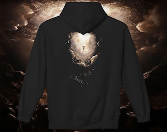 Bluza z kapturem Faith Minimalistyczna bluza chrześcijańska Religijna odzież uliczna Pullover Unisex