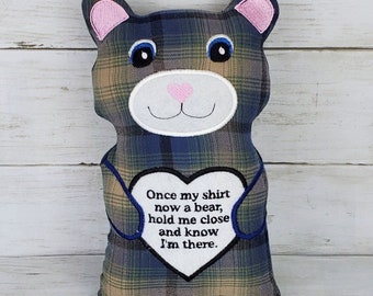 Custom Memory Bear - Teddy Bear from Loved Ones Clothing - Rememberance Bear - "Lil Bear"