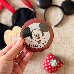 Disney Button Mickey Mouse Club