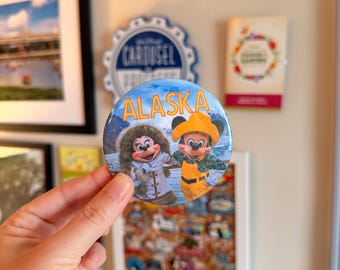 Disney Cruise Alaska Magic Buttons