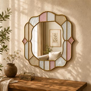 Wall Mirror Geometric - Etsy