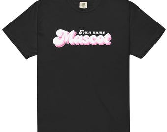 Custom Mascot Cheer Tee | Personalized Team Spirit Apparel