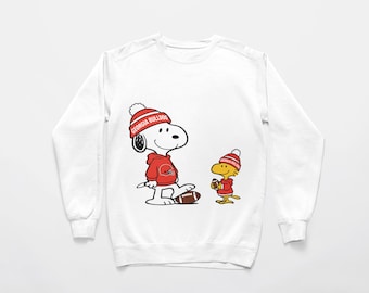 Paquete de imágenes PNG y SVG de Snoopy Georgia Bulldog Football: Universidad, Descarga digital