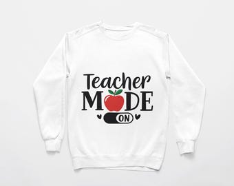 Paquete de PNG y SVG "Modo profesor de vuelta al cole": Descarga digital