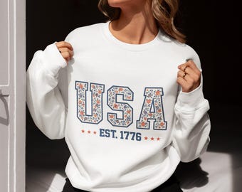 Retro America USA Est. 1776 PNG SVG Bundle: Usa Sublimation, Digital Download