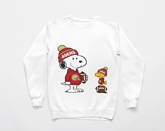 Snoopy 49ERS Football PNG SVG Bundle: Friend of Friends San Francisco, Digital Download