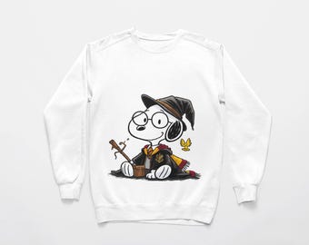Snoopy Potter PNG SVG Bundle: Harry Snoopy, Snoopy the Wizard, Dogwatz, Digital Dowload