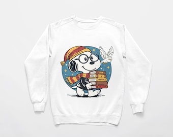 Snoopy Potter Wizard PNG SVG Bundle (Digital Download)