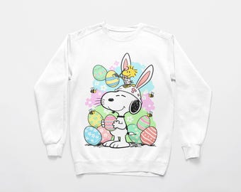 Easter Bunny Snoopy PNG SVG Bundle: Happy Easter Day, Digital Download