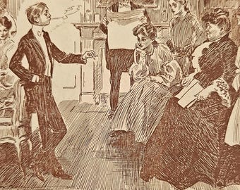 1906 Gibson Postcard “Home for the Holidays” – Detroit Pub Co