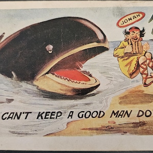 1906 Embossed Comic Postcard