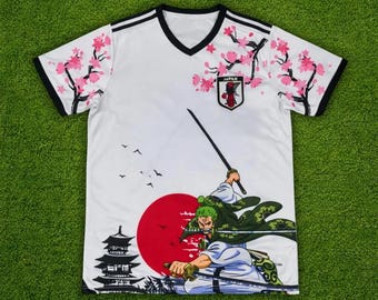Japan x Monkey D. Luffy concept voetbalshirt uit één stuk