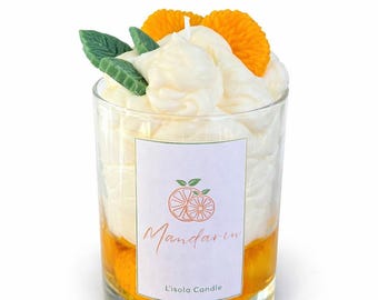 Candela al mandarino / Candela profumata agli agrumi /