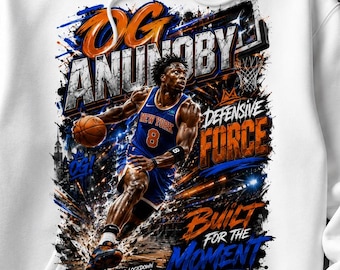 Meister OG Anunoby Png Basketball Print Design, New York Knicks Png, Basketball-Player Swag, Basketball-Fan Png 2 OG Anunoby Shirt Designs