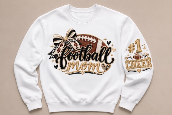 Football Mom PNG, Cheer Mom Shirt Design, Game Day PNG, Football Mama Sublimation, Sports Mom Digital Download