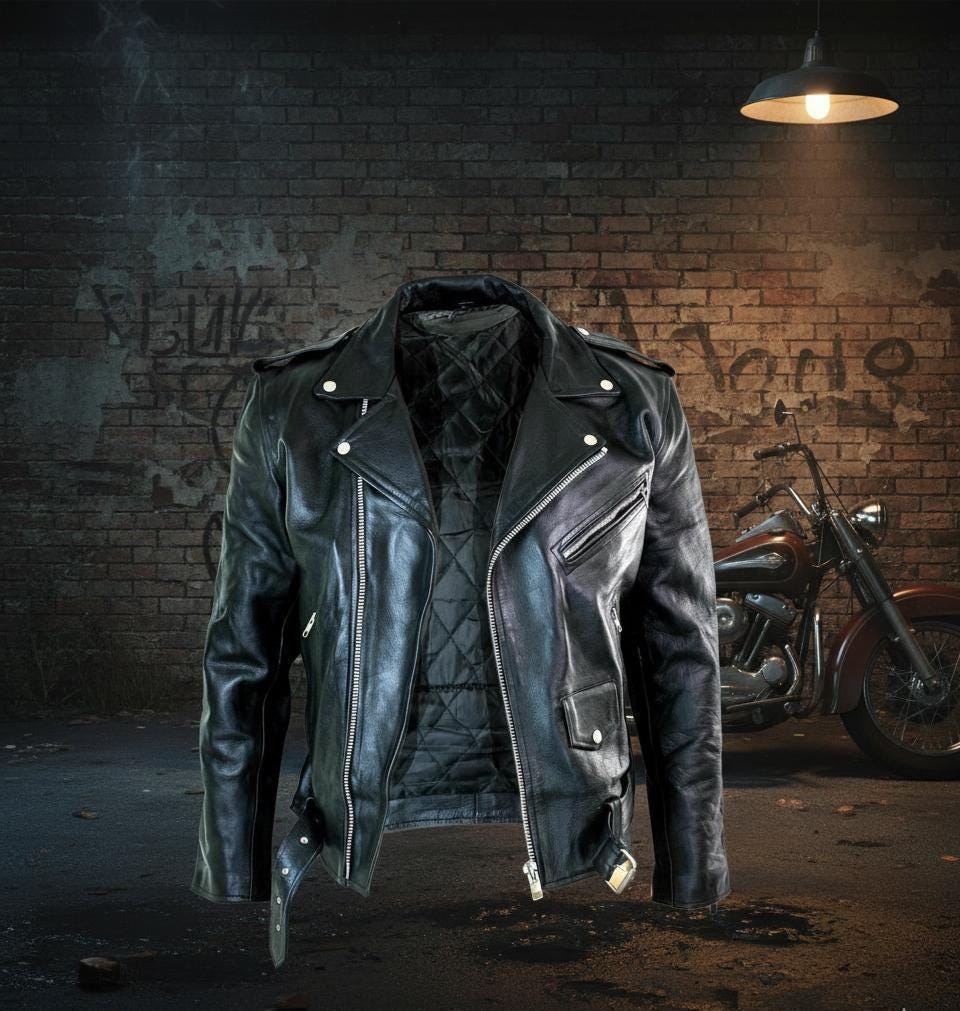 Jackrose 00s goat skin leather jacket 山羊 Goat Skin Leather Jacket - Etsy