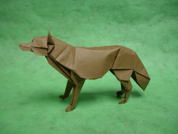 Origami Wolf Diagrams