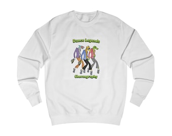 Dance Legends Choreography Sweatshirt | Retro Line Dance Illustration