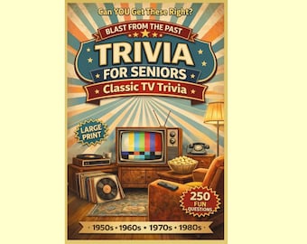 Classic TV Trivia for Seniors – Large Print Quiz Book (PDF)