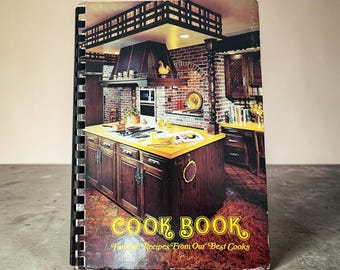 Vintage 1970s Pirmasens Germany Military Wives Club Cookbook Recipes Spiral Bound