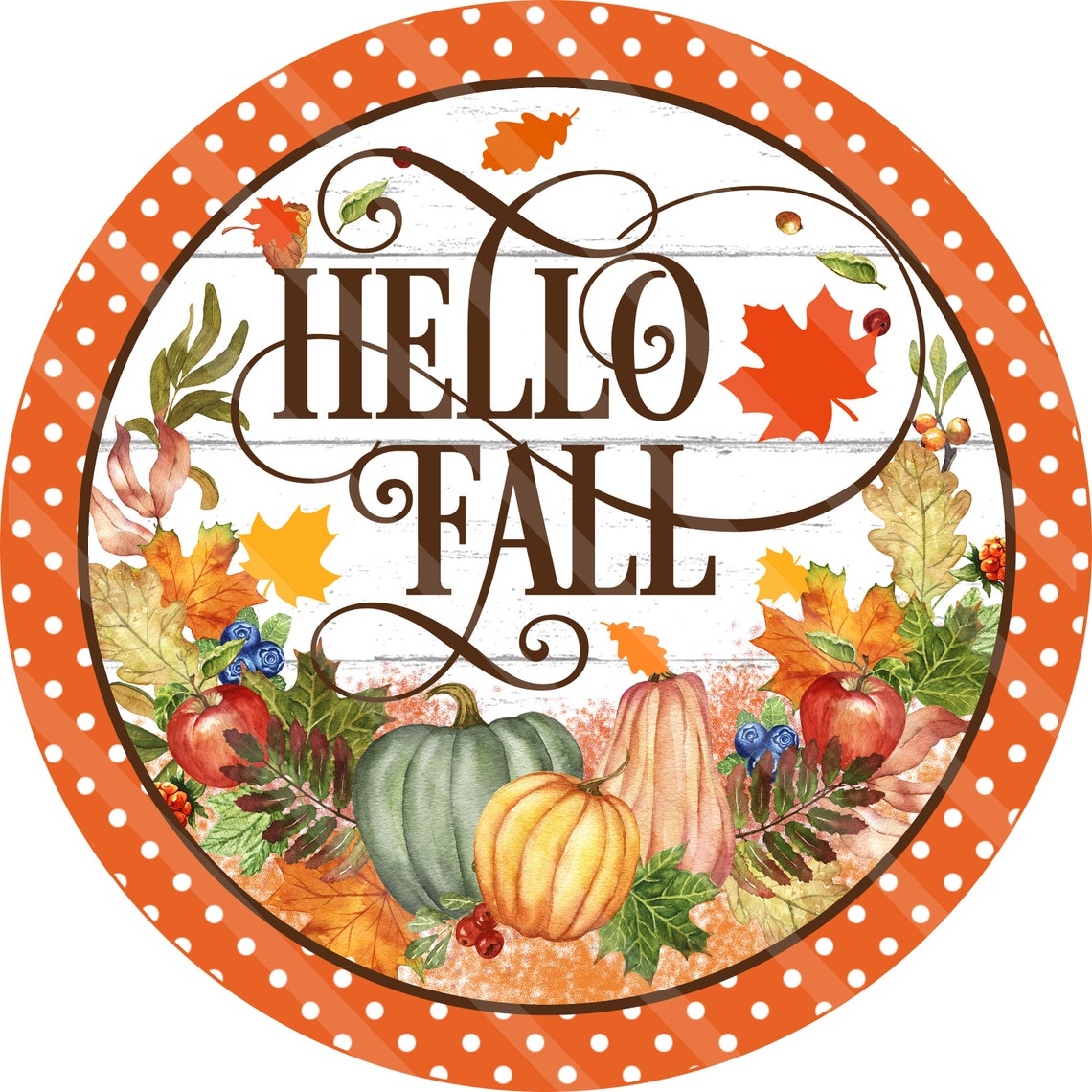 Fall Sign Printable Sublimation Graphic Wall Art Pumpkins - Etsy
