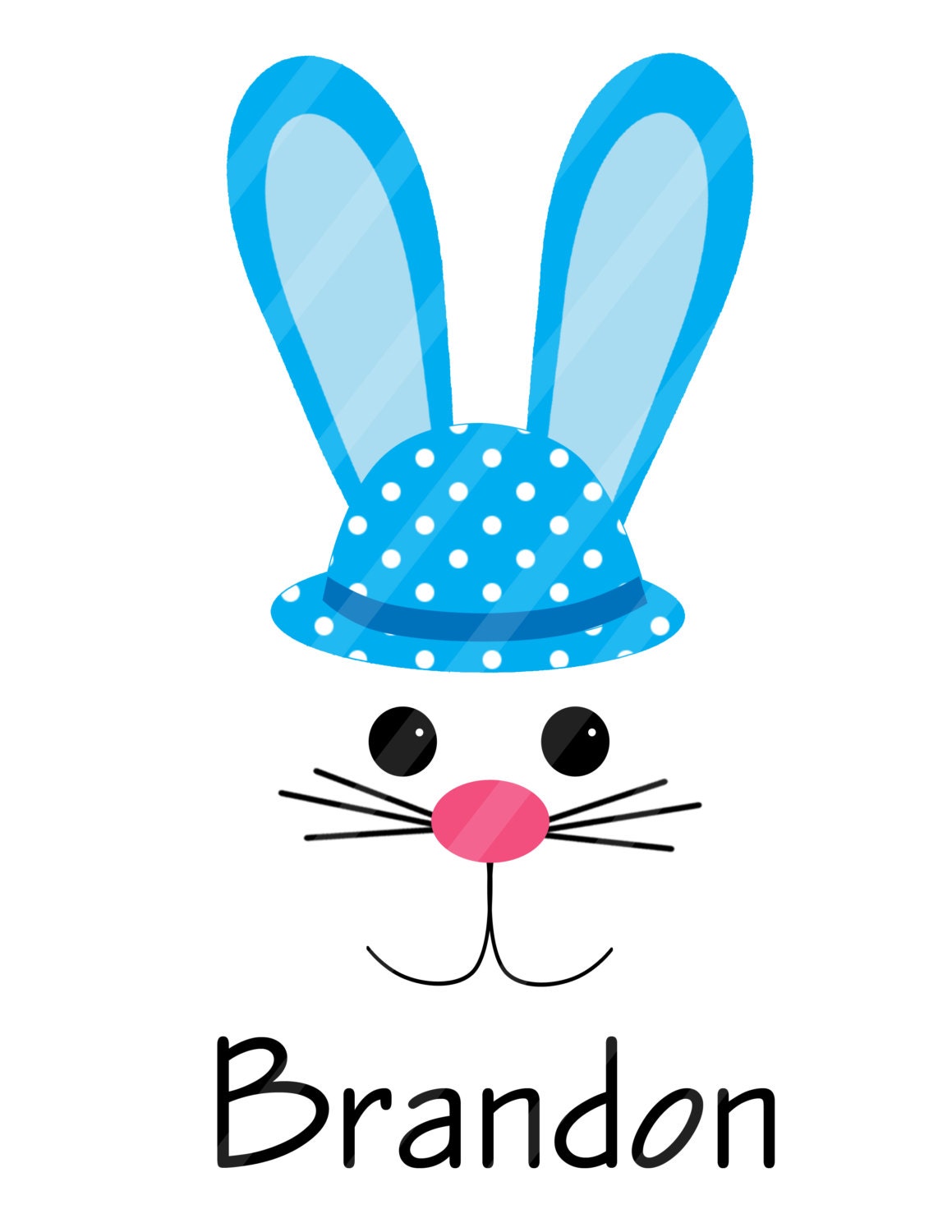easter printable bunny face bunny printable easter theme