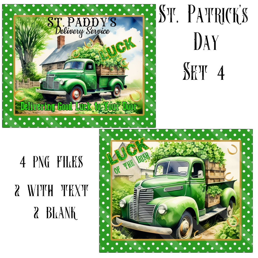 St. Patrick's Day Printable Sublimation Graphics, Wreath Sign Ornament ...