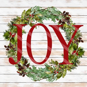 Christmas Printable JOY Christmas Joy Christmas Art - Etsy