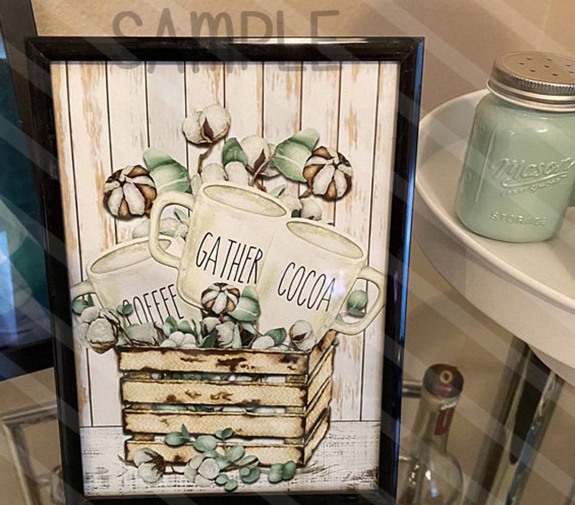 Farmhouse Printable Farmhouse Sign Farm Sign Farm Coffee - Etsy
