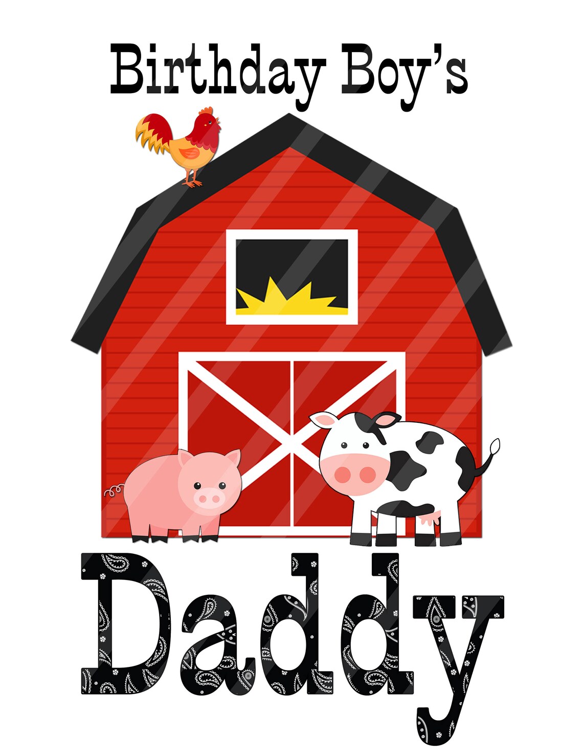 Farm Birthday Birthday Printables Farm Printables Farm | Etsy