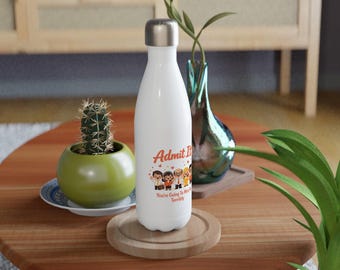 Funny Leaving Gift Water Bottle – Admit It You’ll Miss Us Coworker Farewell
