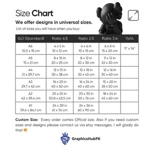 KAWS Figure Poster Set of 3 - Hypebeast Room Decor, Dopamine Wall Art (Digital Download) KPS3 image 9