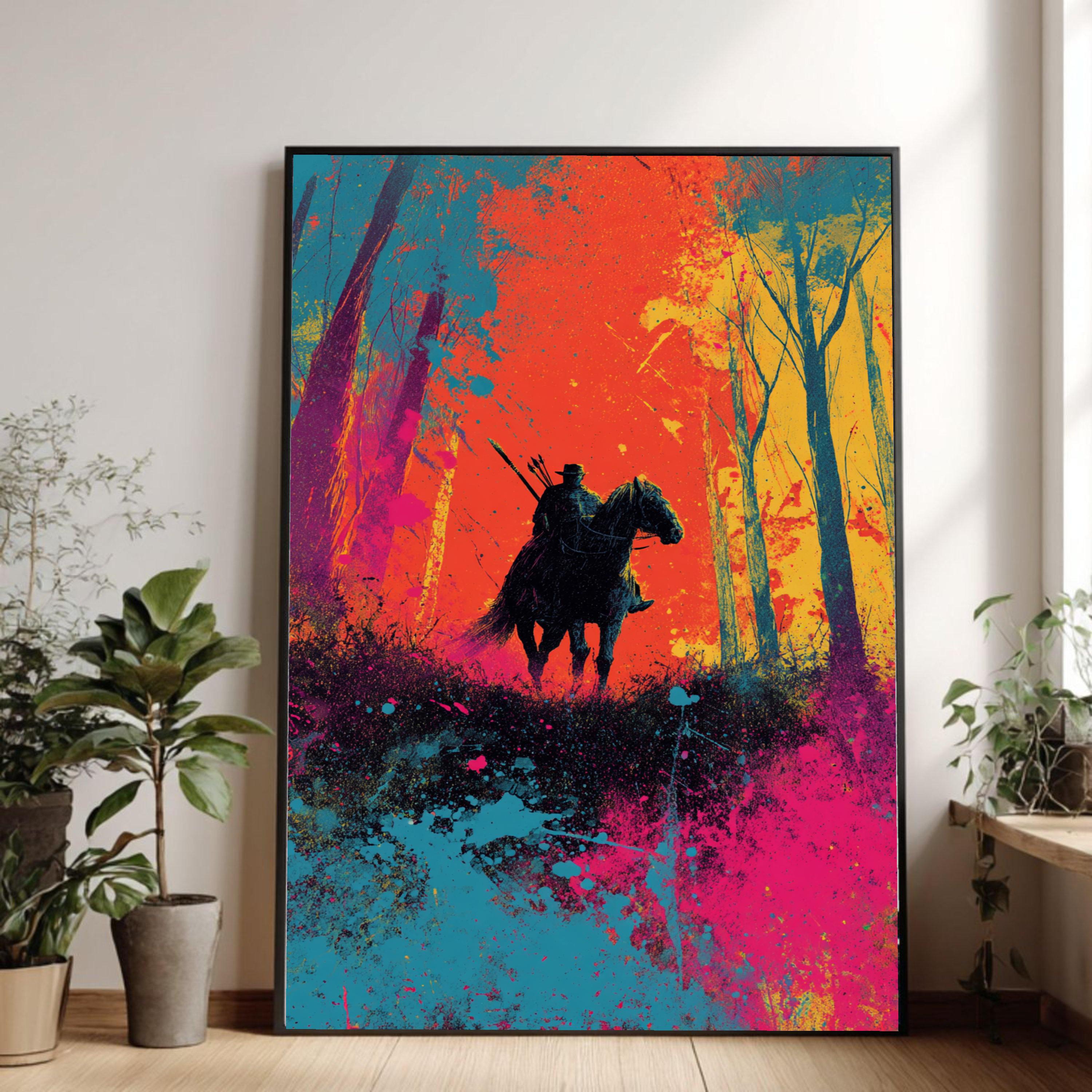 西部開拓時代の絵画 - Etsy 日本