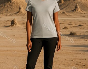 Silver Bella+Canvas 3001 Mockup Bundle | Men's Women's Front Back (Digital Download)