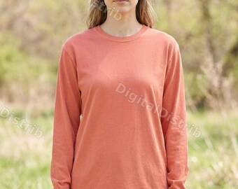 Paquete de maquetas de camisetas Melon Comfort Colors 6014 (descarga digital)