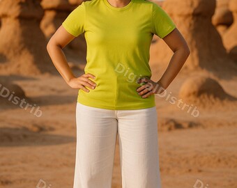 Bella Canvas 3001 Mockup Bundle | Men's Women's T-Shirt Mockups (Digital Download)