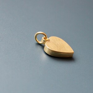 romantic golden love locket for one photo image 4