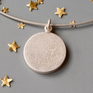 unique picture locket with a shooting star in sterling silver image 2