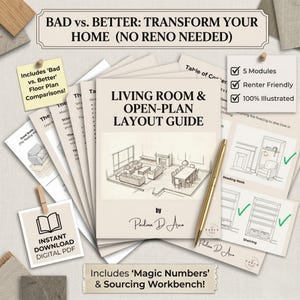 Living Room & Open-Plan Layout Guide