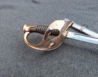 Genuine Antique French Cavalry Saber Sword, Model 1822 Trooper