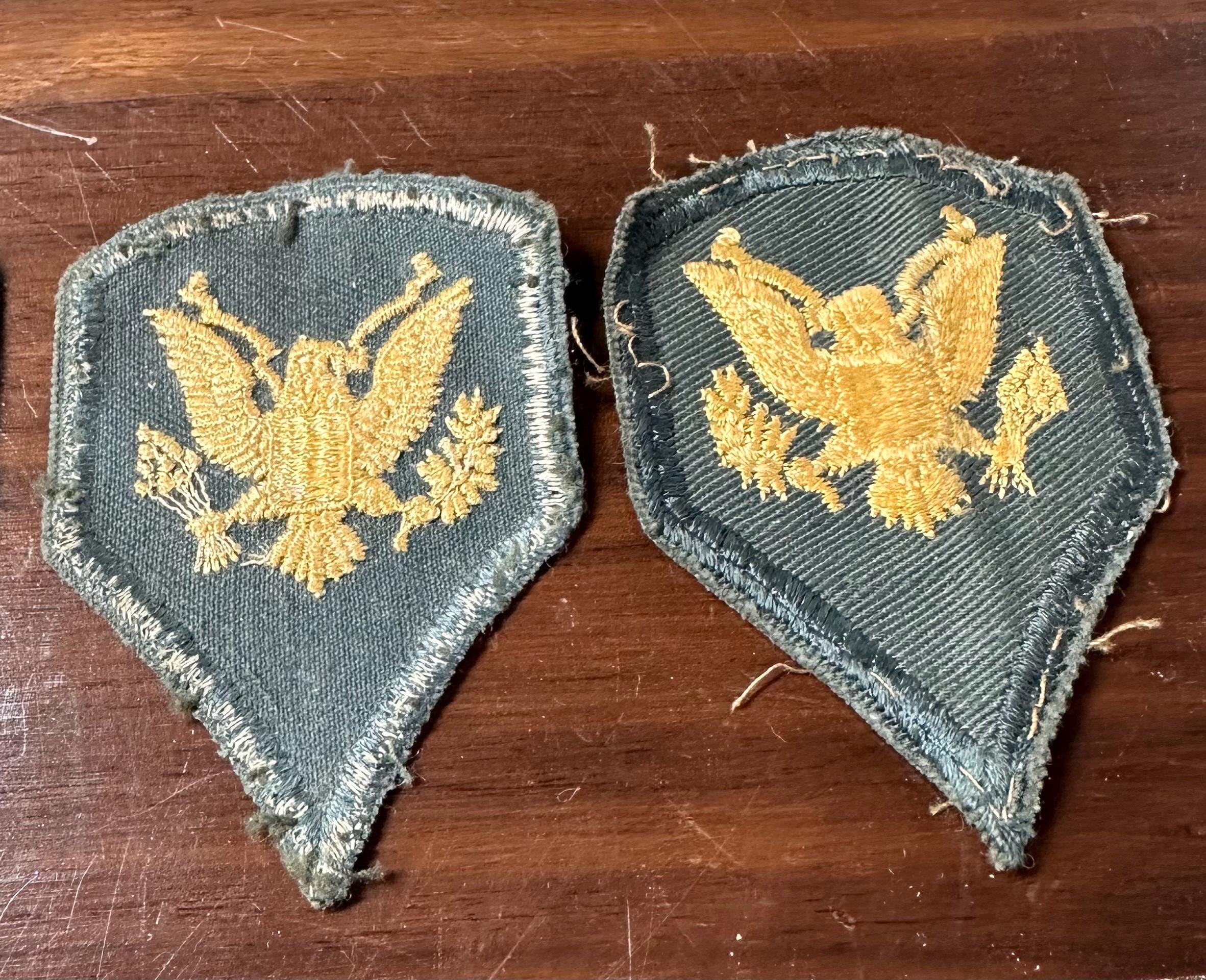 Vintage Vietnam War Era US Army Specialist 4 Rank Patches Set of 4