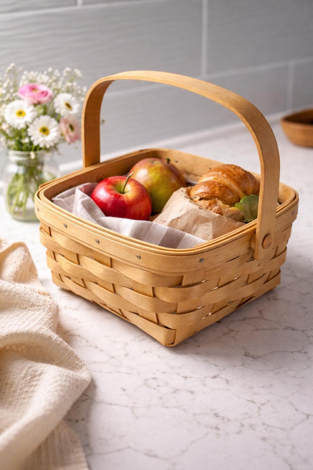 Longaberger 1999 Picnic Basket - Etsy