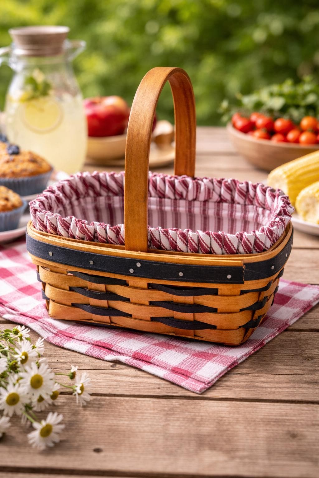 Longaberger Blue Basket - Etsy