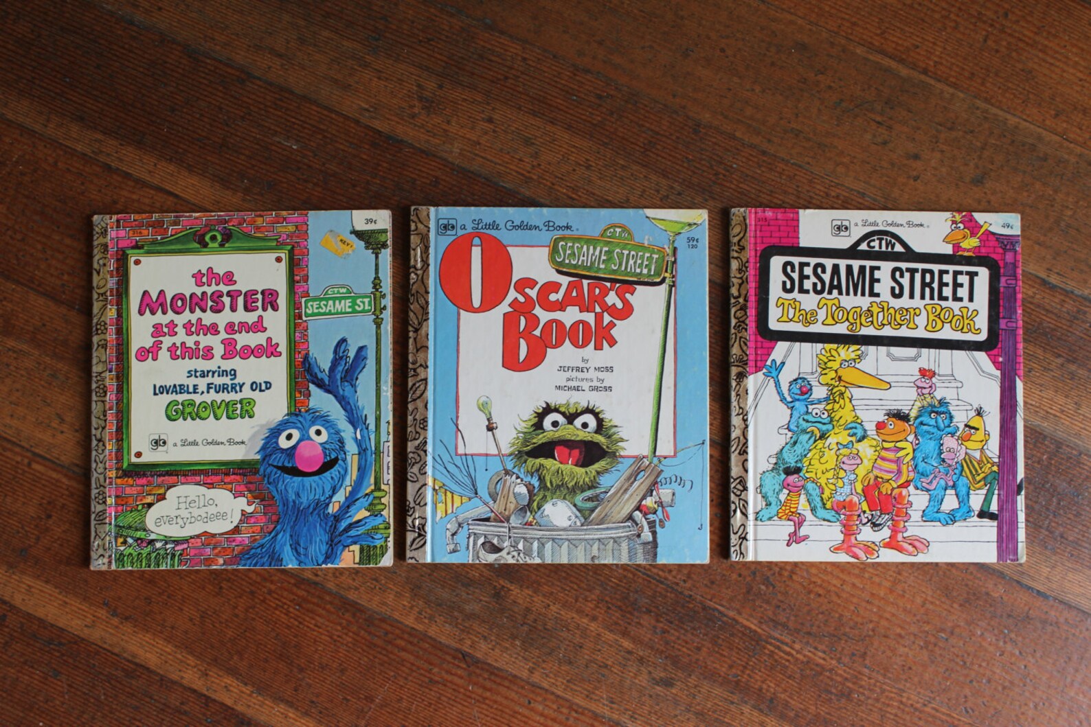 Vintage Children's Book Sesame Street Instant Collection Etsy