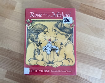 Vintage Children's Book - Rosie and Michael by Judith Viorst Illustrated by Lorna Tomei (Atheneum Books, 1974)