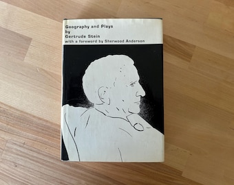 Geography and Plays Gertrude Stein 1968 Something Else Press HC DJ Experimental Lit
